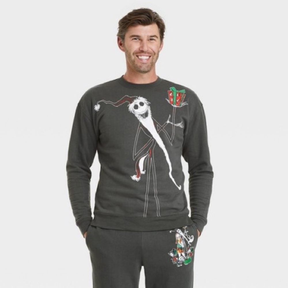 Disney Nightmare Before Christmas  Black Sweatshirt